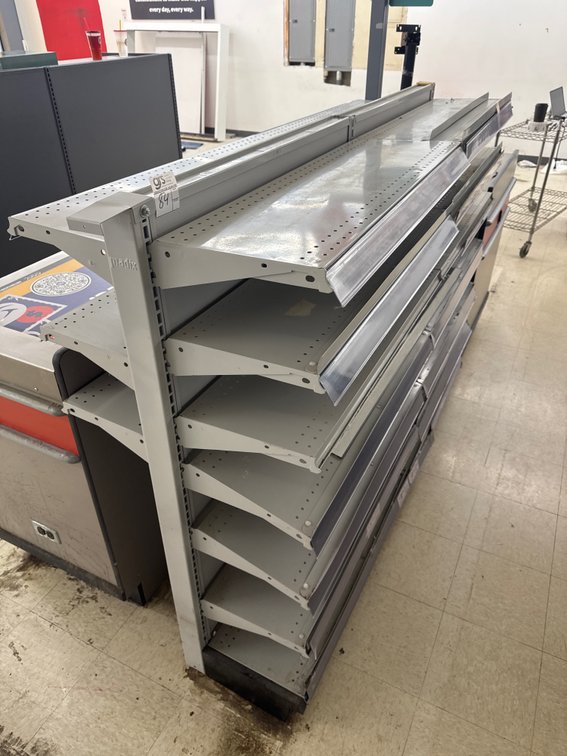 Metal Shelving Unit