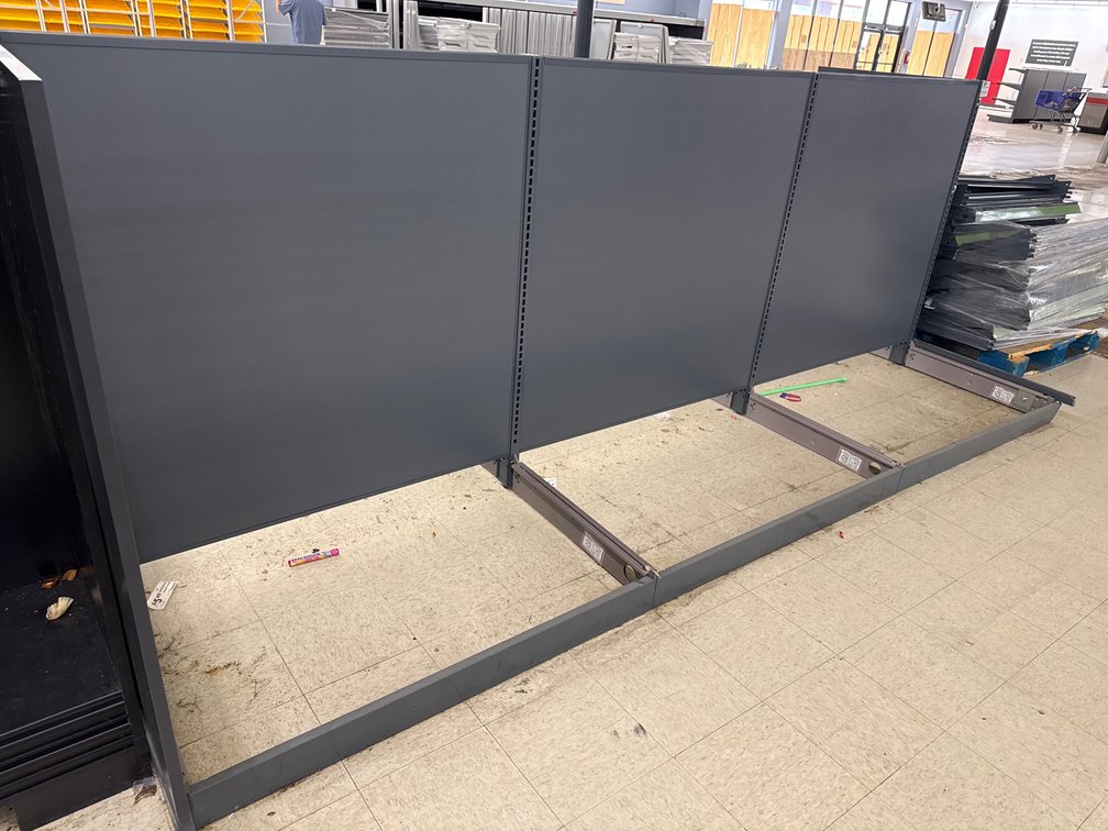 Dual Sided Shelving