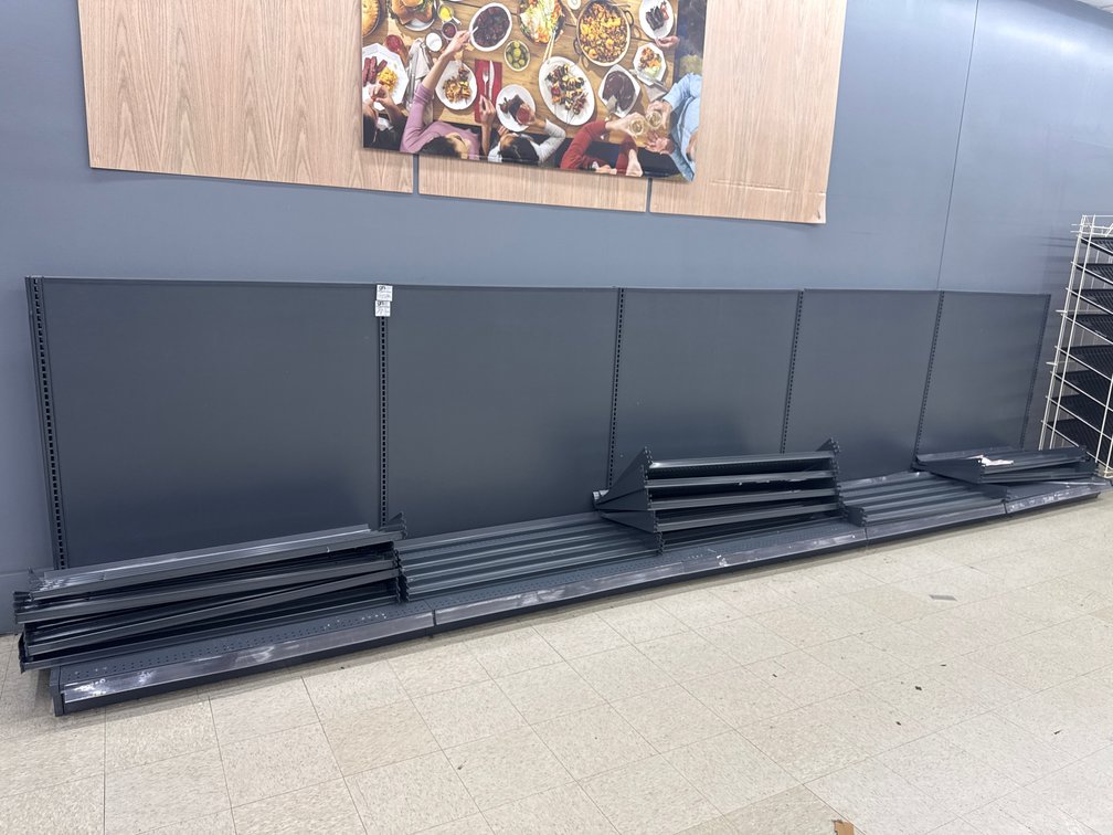 Single Sided Shelving Unit