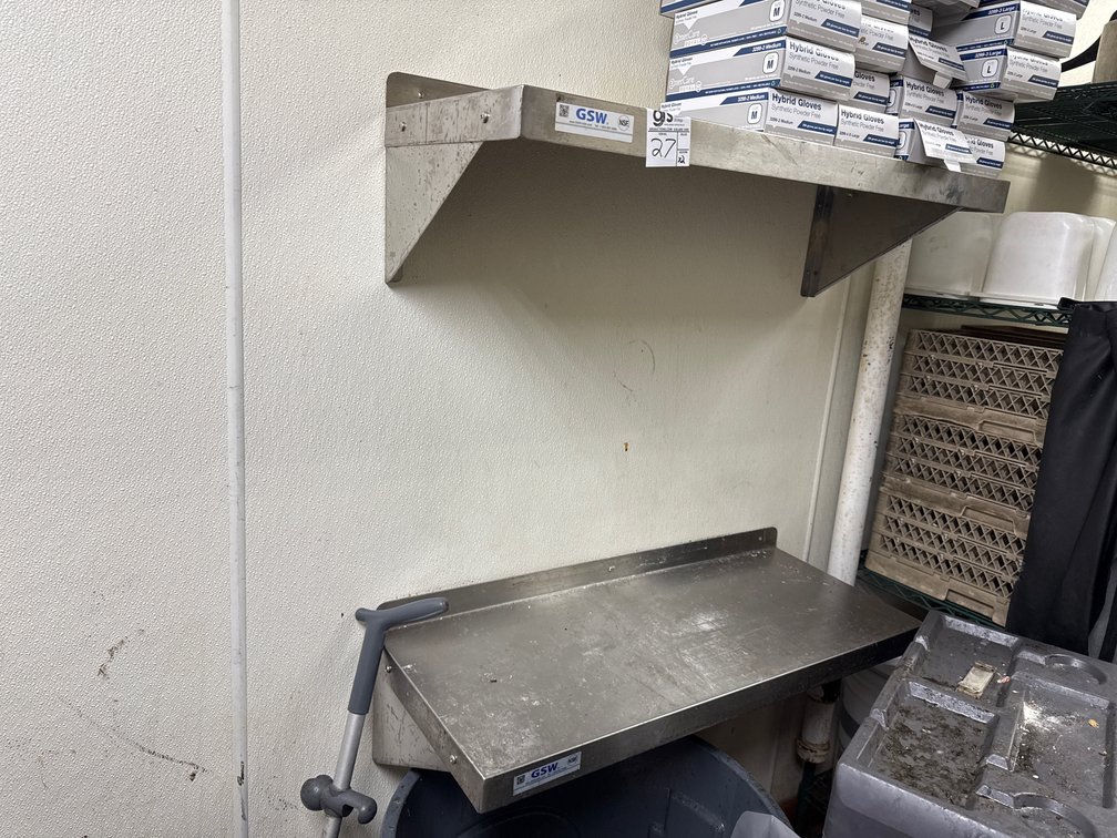 Stainless Wall Shelf