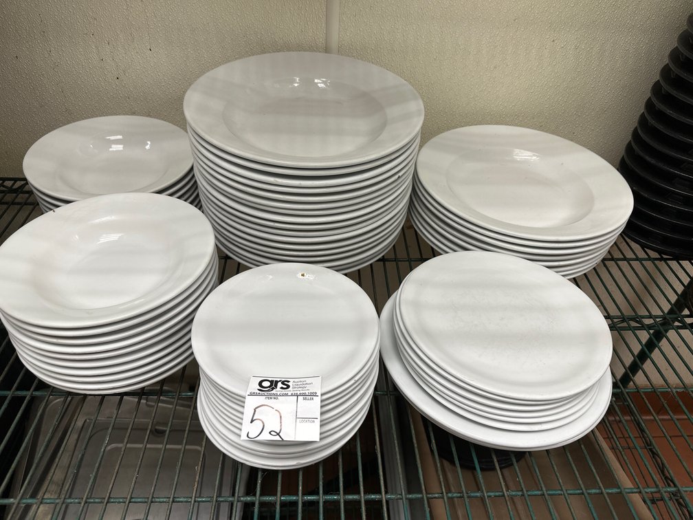 Disher Plates, Pasta Bowls