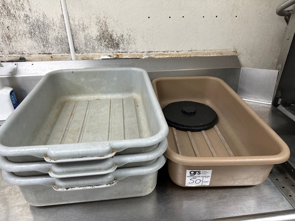 (4) Bus Tubs
