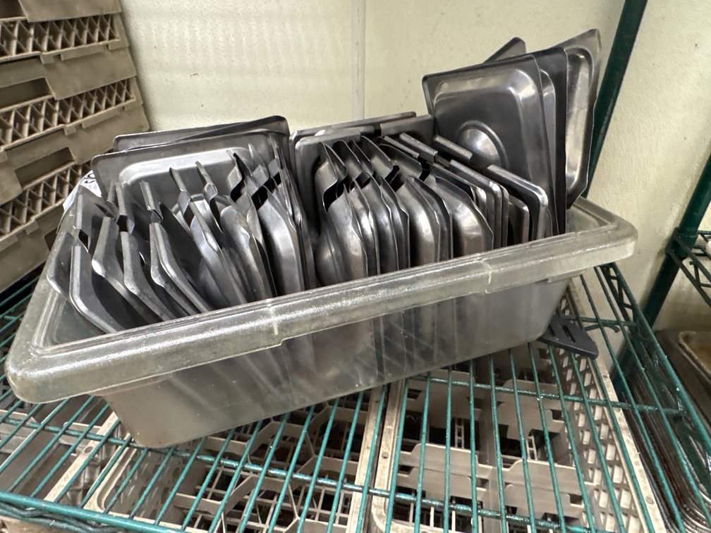 Stainless Food Pan Lids Assorted Sizes