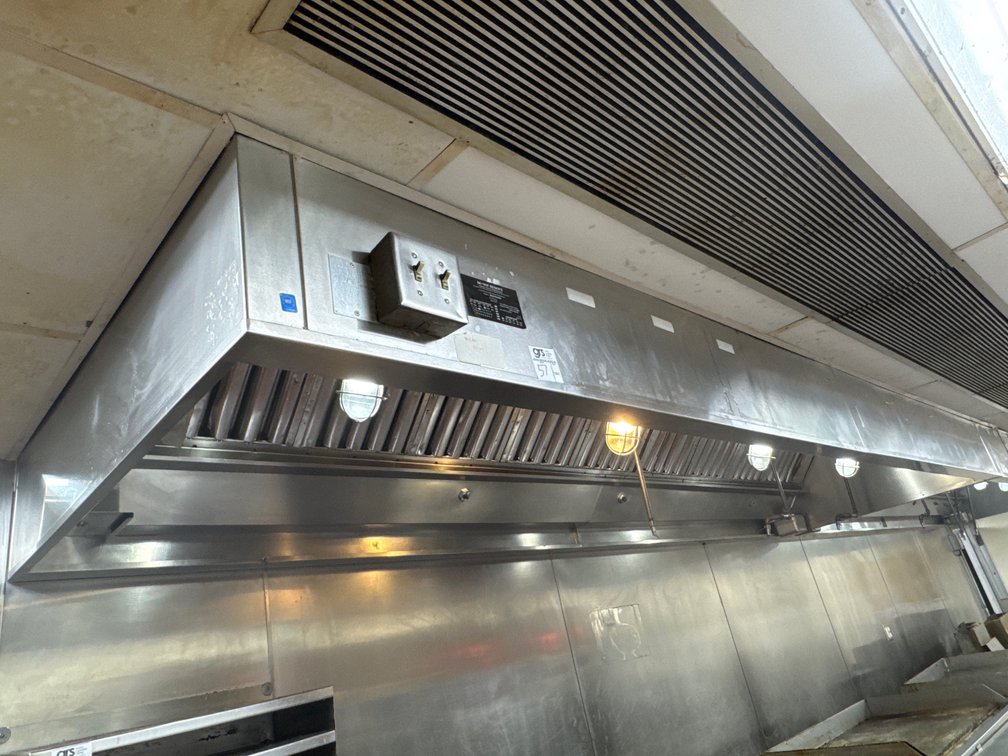 Stainless Hood System with Ansul Fire Supression