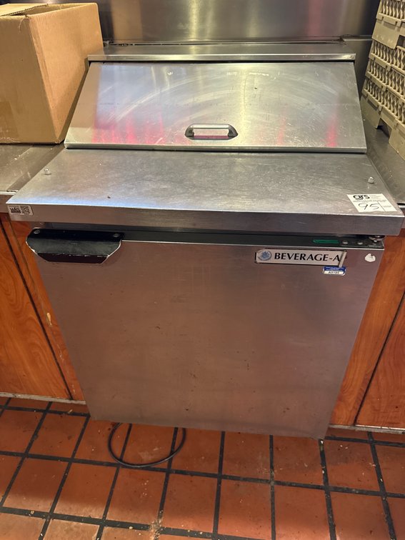 Beverage Aire Prep Table