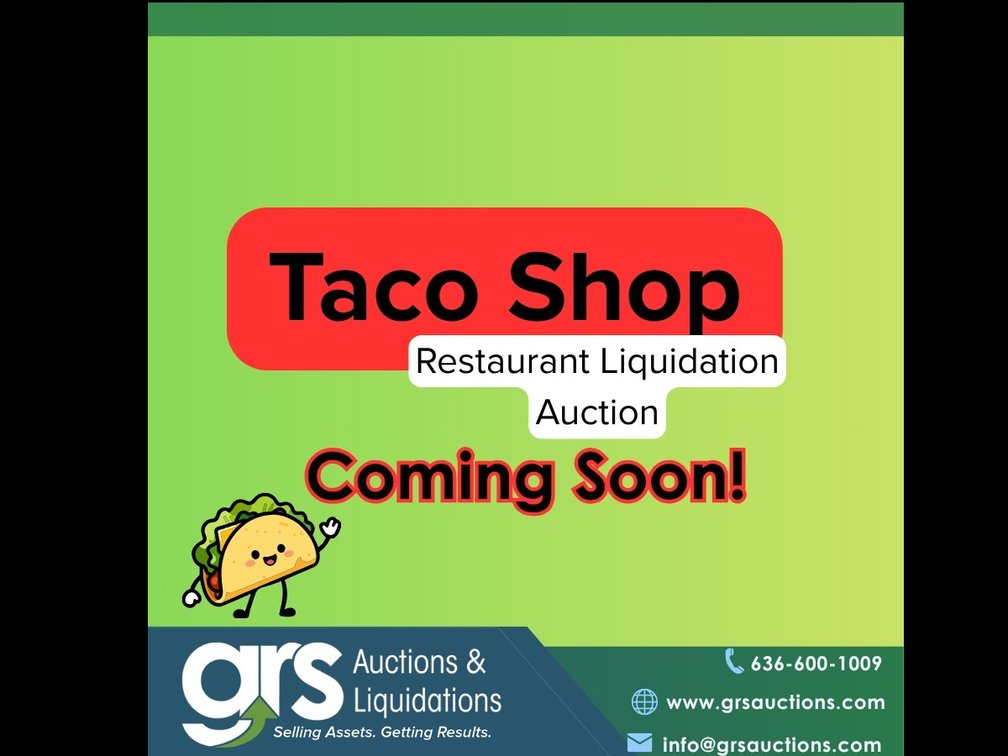 Image for Taco Shop - Restaurant Equipment Closeout Auction