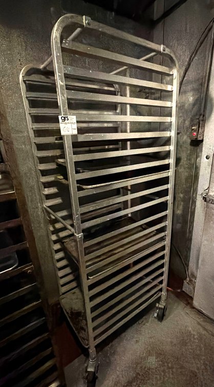 Commercial Aluminum Rolling Sheet Pan Rack