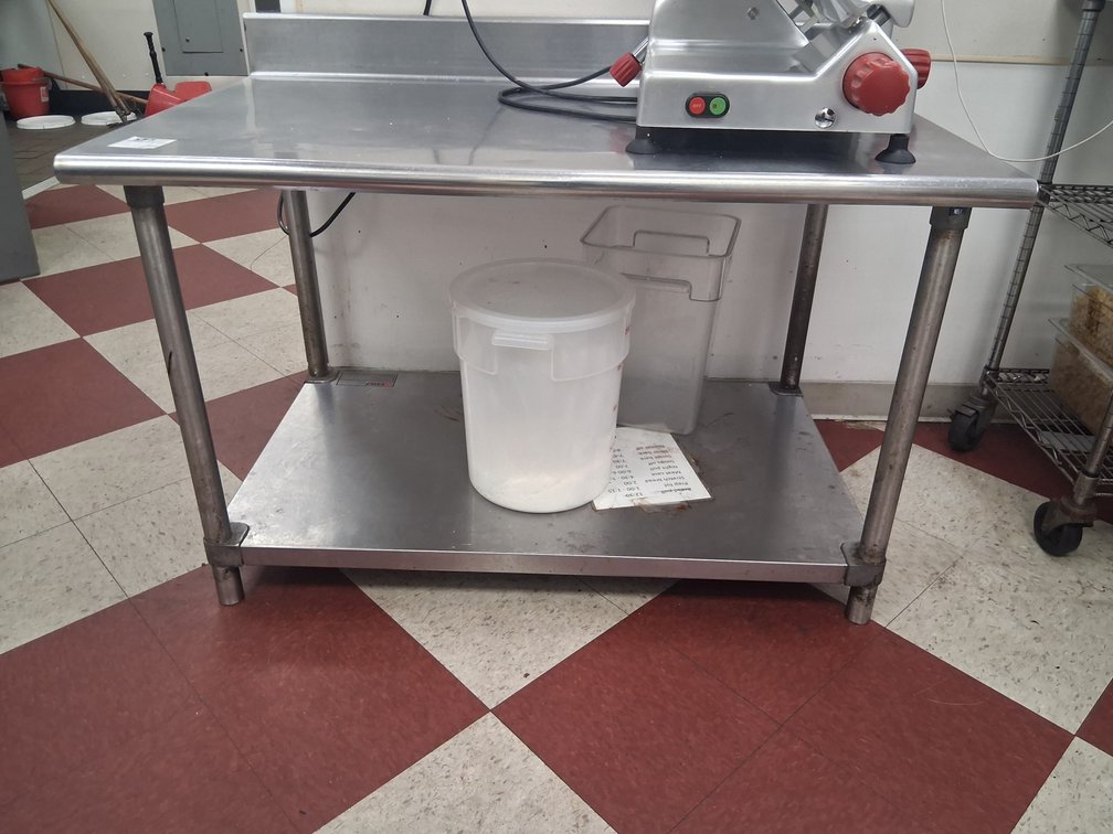 Stainless Steel Prep Table