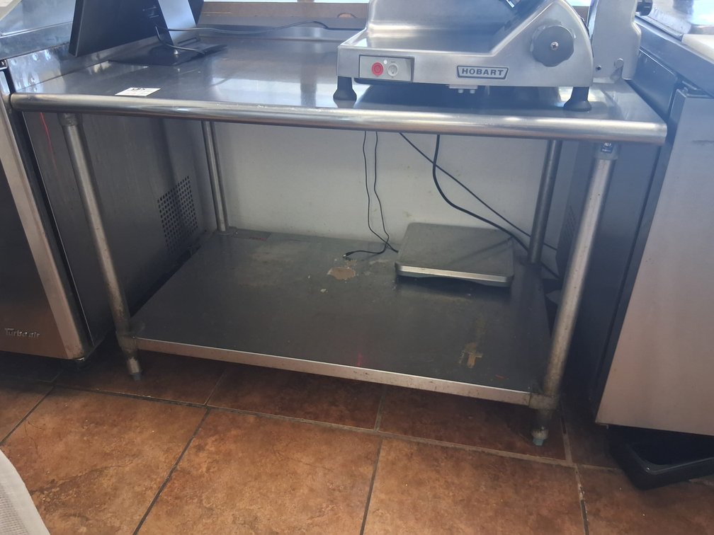 Stainless Steel Prep Table