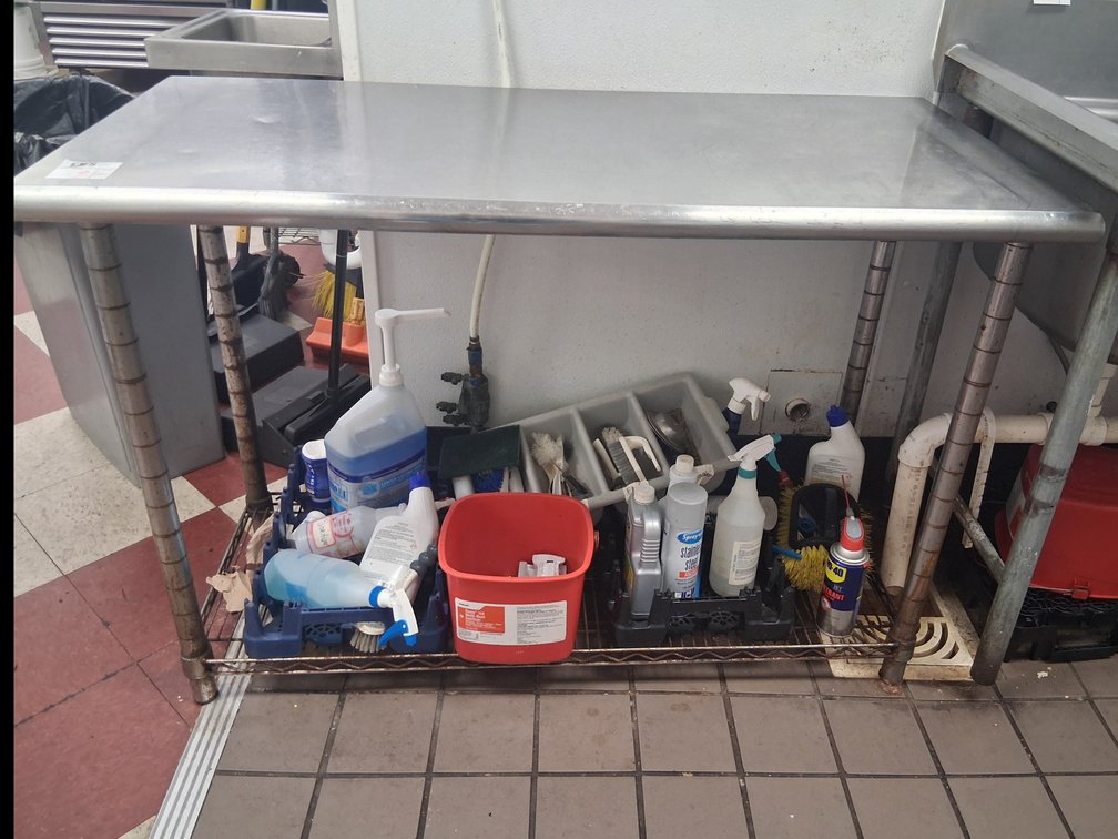 Stainless Steel Prep Table