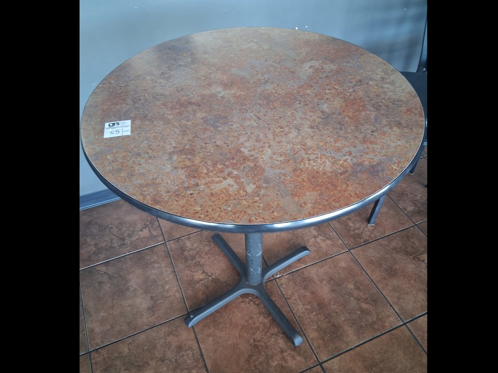 Round High Top Table