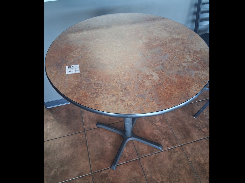 Round High Top Table