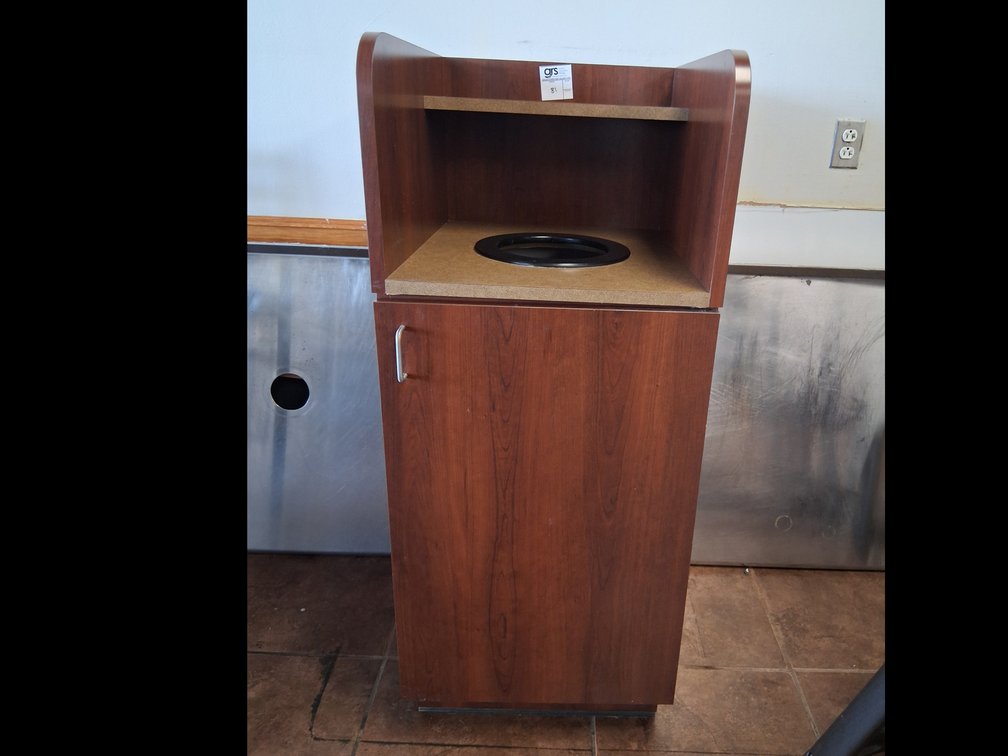 Trash Bin Cabinet