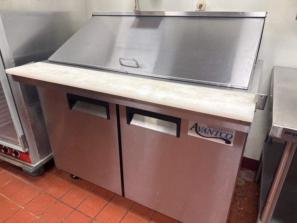 Avantco 178APT48MHC Commercial Refrigerated Prep Table