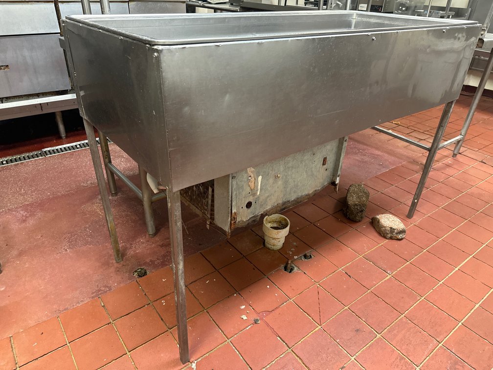 Refrigerated Stainless Steel IceBin