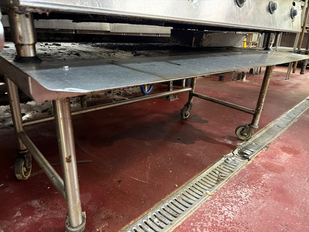 Stainless Equipment Stand On Casters