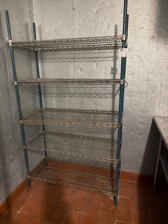 5-Tier Wire Shelving Unit