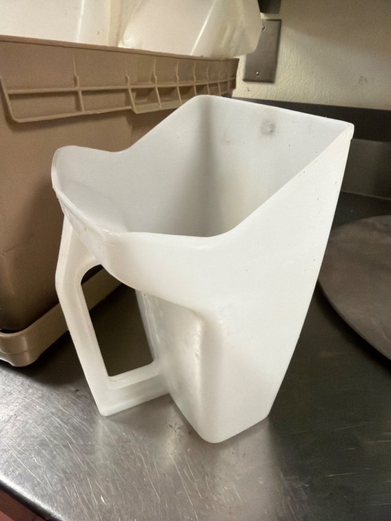 14-Plastic Ingredient Scoops with Bin