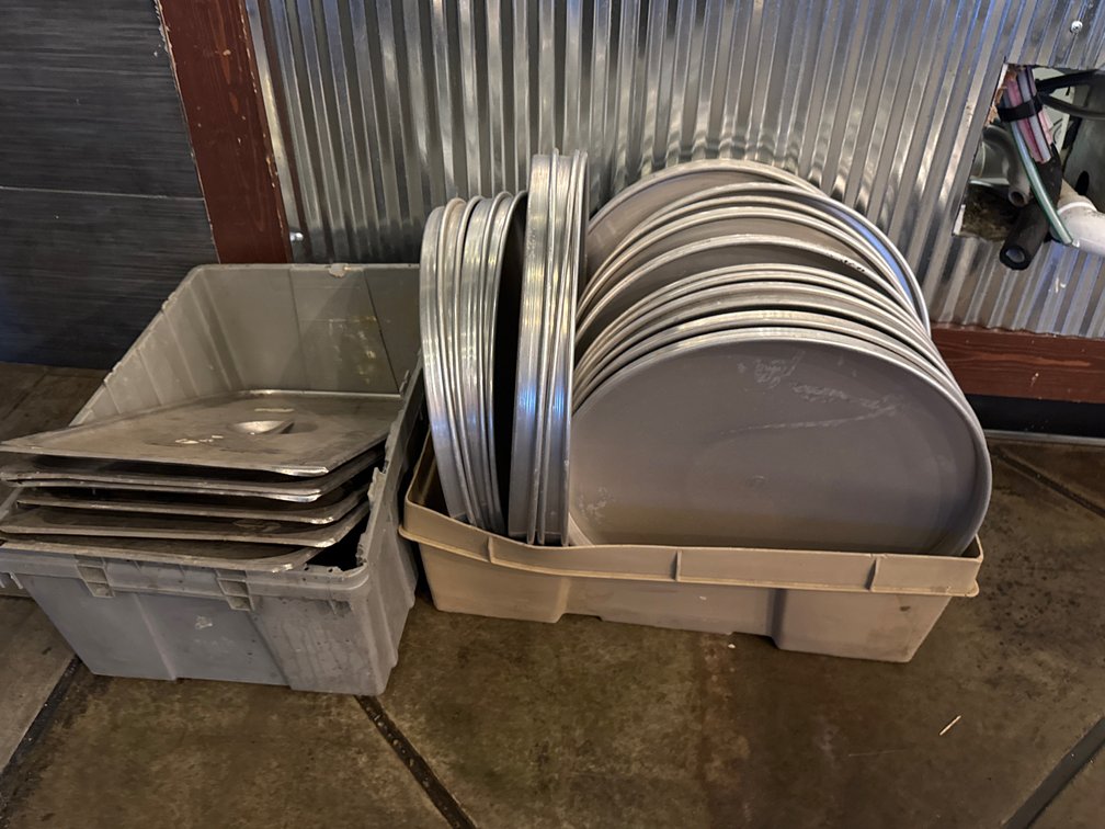 Pizza Pans, Food Pans Lids