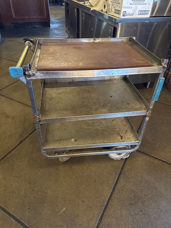 Lakeside 3-Tier Metal Commercial Utility Cart