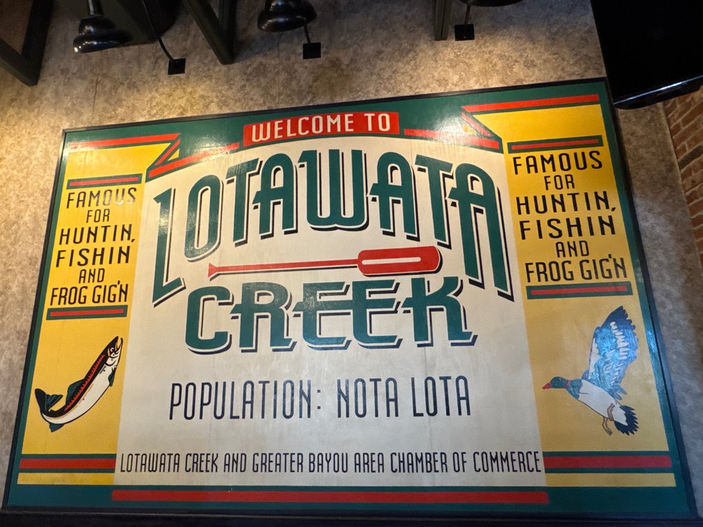 Lotawata Creek Hand Painted Wall Panel