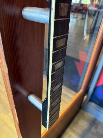 Image for KISS Guitar Neck Door Handle, Signed by Gene and Paul of KISS