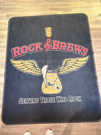 Image for Rock & Brews Commercial Logo Floor Mat