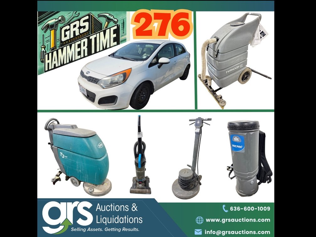 Image for Hammer Time 276 | Cleaning Machines, Floor Scrubbers, Polishing & Power Equipment!