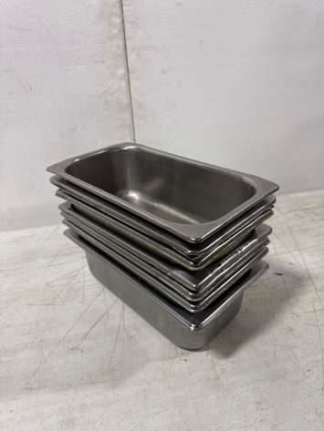 Image for (8) Stainless Steel Steam Table Pans 12