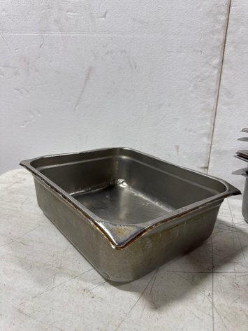Image for (6) Stainless Steel Steam Table Hotel Pans 12