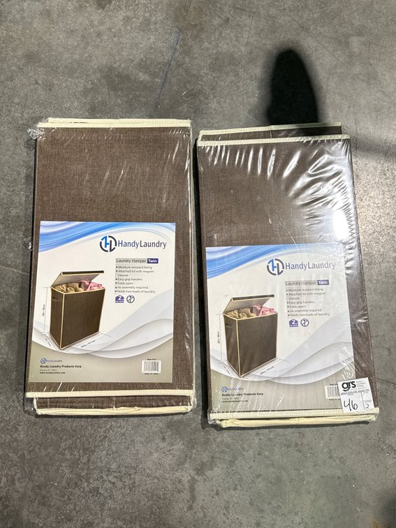 (2) Handy Laundry Hamper