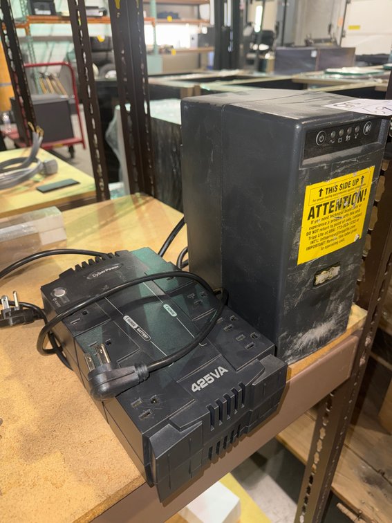(2) Battery Back Ups