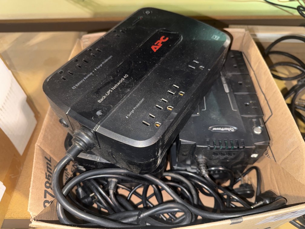 (4) Battery Back Ups