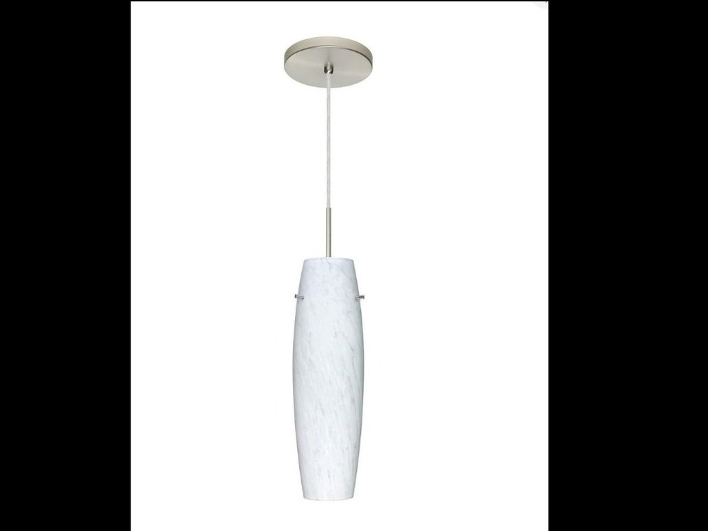 (2) White Pendent Lights & (2) Brown Pendent Lights