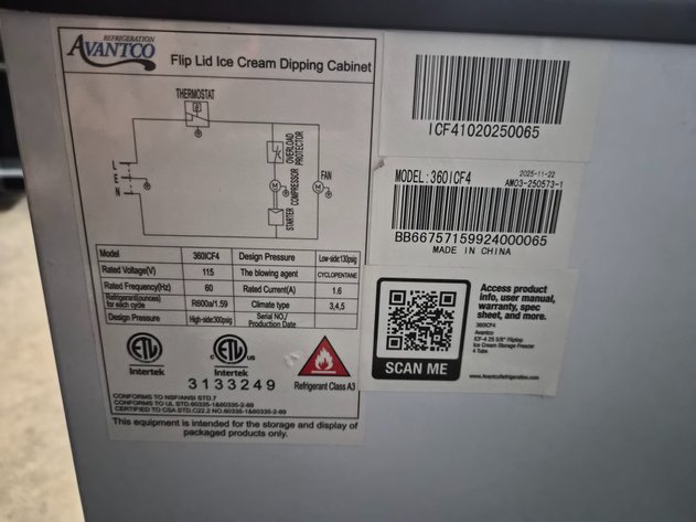 Image for Avanco  Chest Freezer