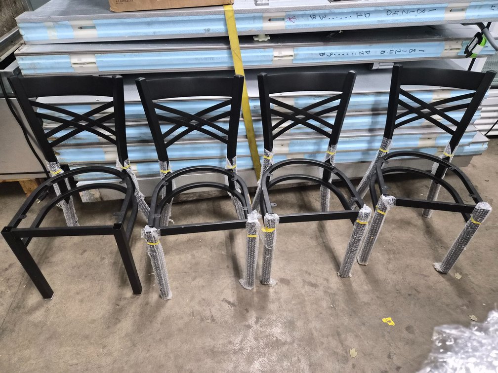 Cross Back Chair Frame Only