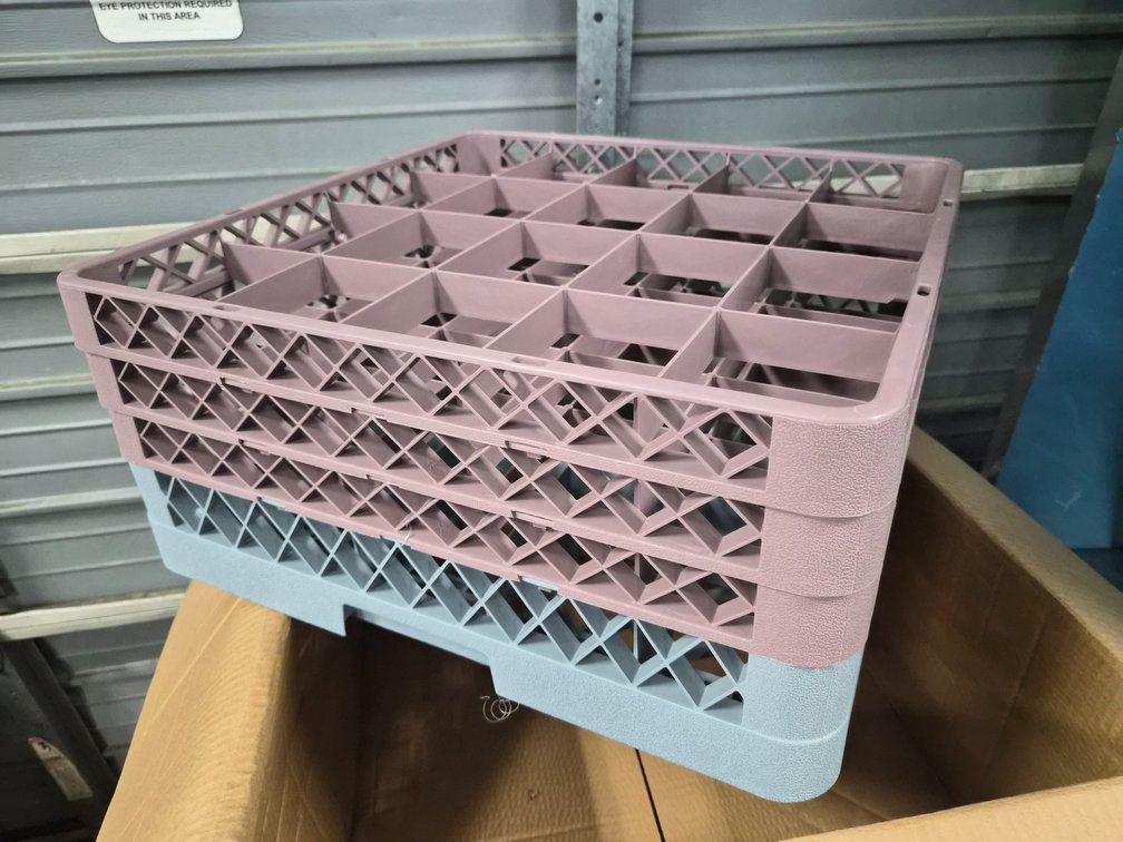 Glass Rack Base with Extenders