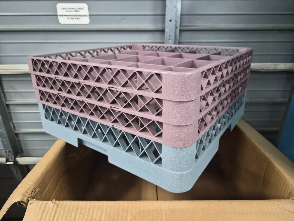 Glass Rack Base with Extenders