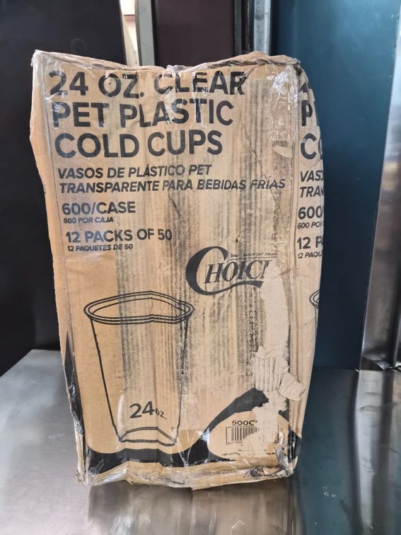24 oz Clear Plastic Cold Cups