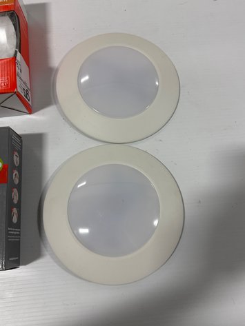 Image for 6 Mixed Commercial Electric, HALO & ASD LED Recessed Light Kits
