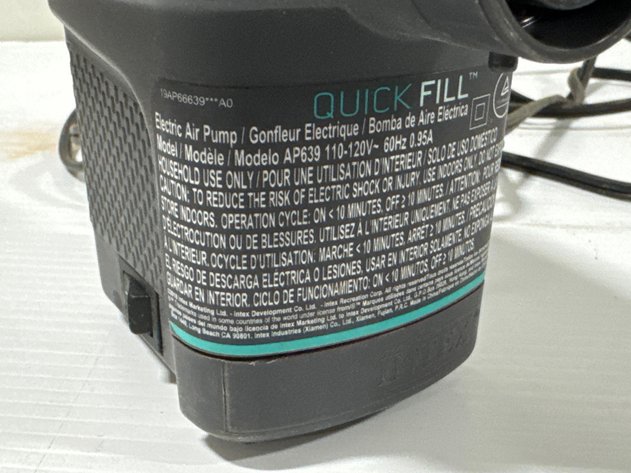 Image for 2 Intex Quick-Fill Electric Air Pumps