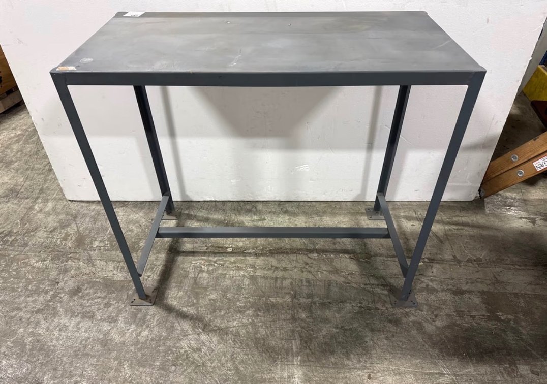 Industrial Heavy-Duty Metal Work Table