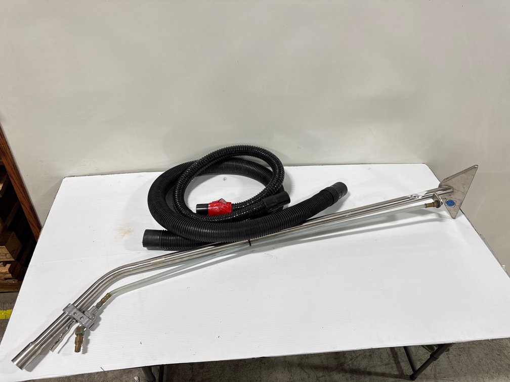 PMF Stainless Steel Cleaning Wand with Vacuum Hose