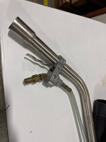 Image for PMF Stainless Steel Cleaning Wand with Vacuum Hose