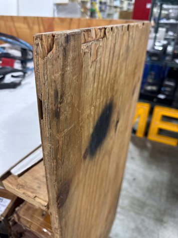 Image for Fry-Wagner 3-Shelf Rolling Plywood Storage Crate Cart