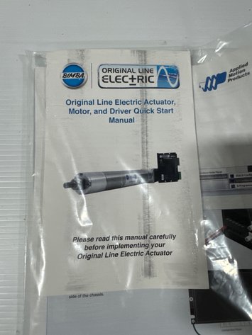 Image for BIMBA MTR-DC23T-601-F Electric Linear Actuator with Stepper Motor