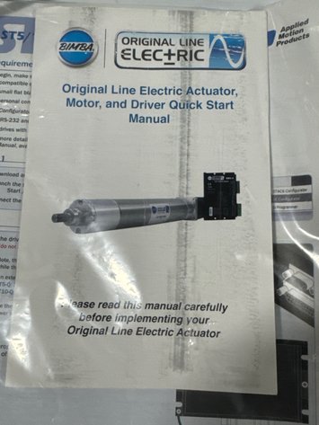 Image for BIMBA MTR-DC23T-601-F Electric Linear Actuator