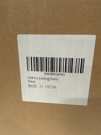 Image for OMYU DY-1911-1L 3-Blade Ceiling Fan