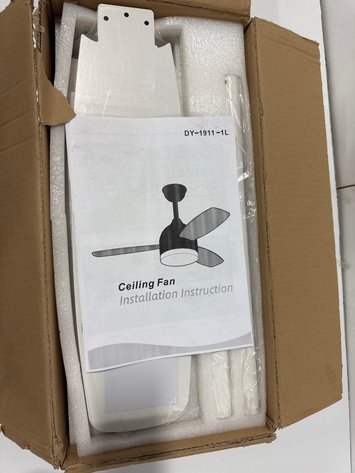 Image for OMYU DY-1911-1L 3-Blade Ceiling Fan