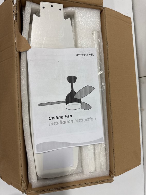 OMYU DY-1911-1L 3-Blade Ceiling Fan